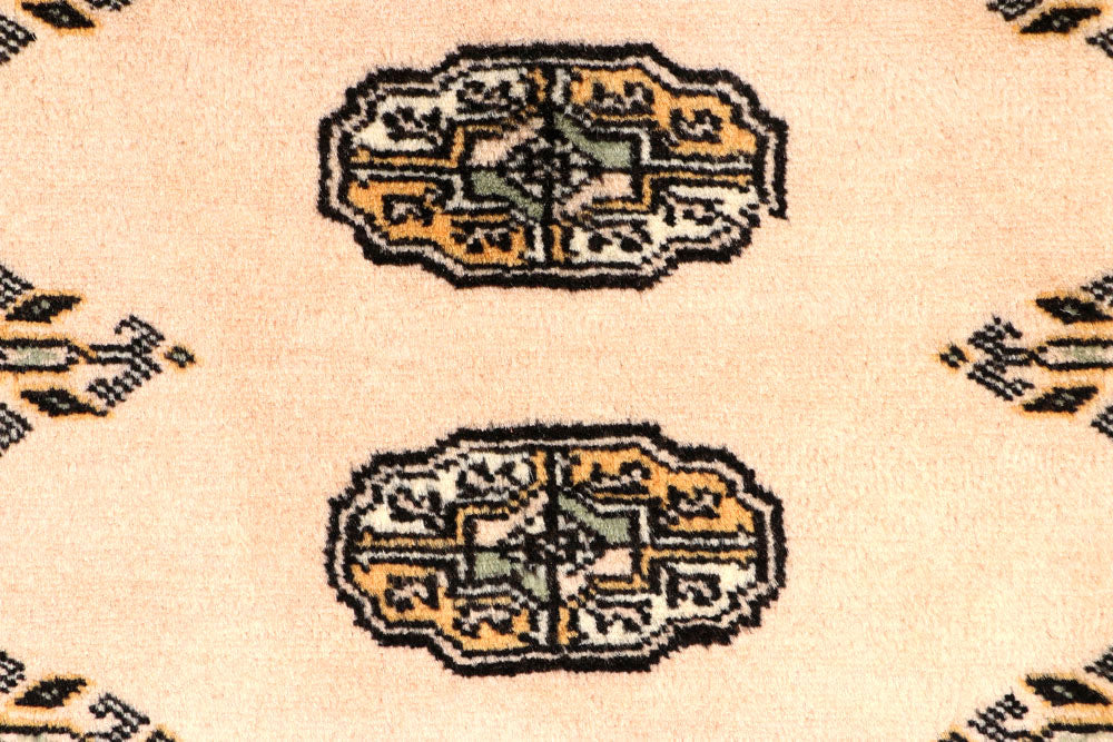 Antique White Bokhara 2' 7 x 12' 1 - No. 45624 - ALRUG Rug Store