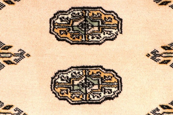 Antique White Bokhara 2' 7 x 12' 1 - No. 45624 - ALRUG Rug Store