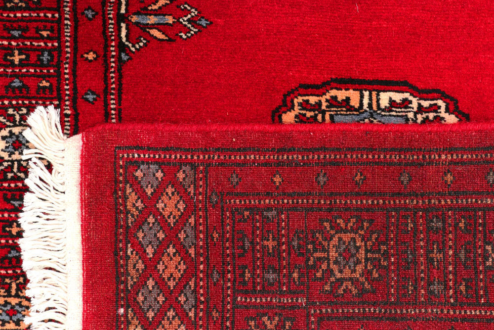 Dark Red Bokhara 2' 6 x 12' 2 - No. 45626 - ALRUG Rug Store