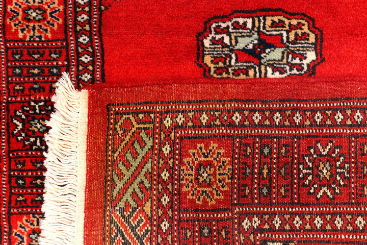 Red Bokhara 2'  7" x 11'  10" - No. QA18444