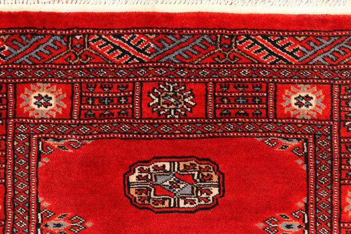 Dark Red Bokhara 2' 7 x 10' 9 - No. 45630 - ALRUG Rug Store