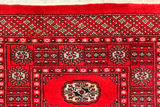Red Bokhara 2' 6 x 10' 9 - No. 45645 - ALRUG Rug Store