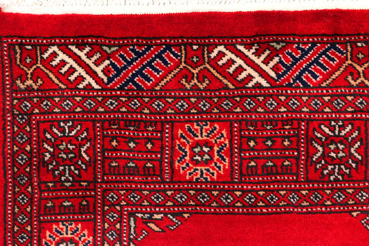 Red Bokhara 2' 6 x 10' 10 - No. 45647 - ALRUG Rug Store