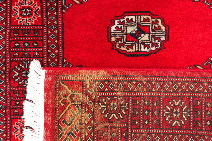 Red Bokhara 2' 6 x 10' 10 - No. 45647 - ALRUG Rug Store