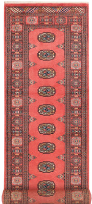 Indian Red Bokhara 2'  7" x 10'  8" - No. QA73365