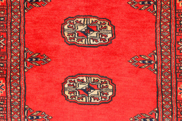 Red Bokhara 2' 7 x 11' 2 - No. 45653 - ALRUG Rug Store