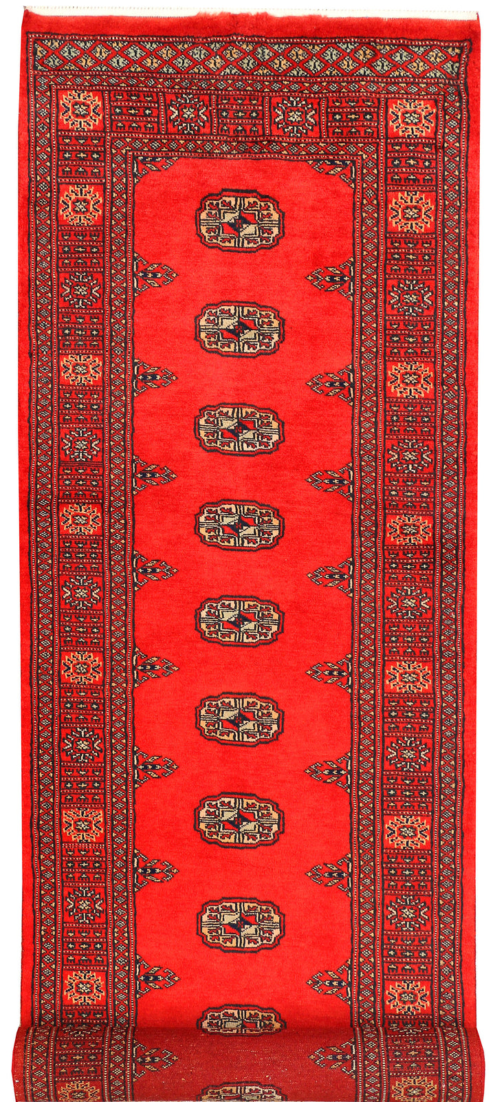 Red Bokhara 2'  7" x 11'  2" - No. QA27241