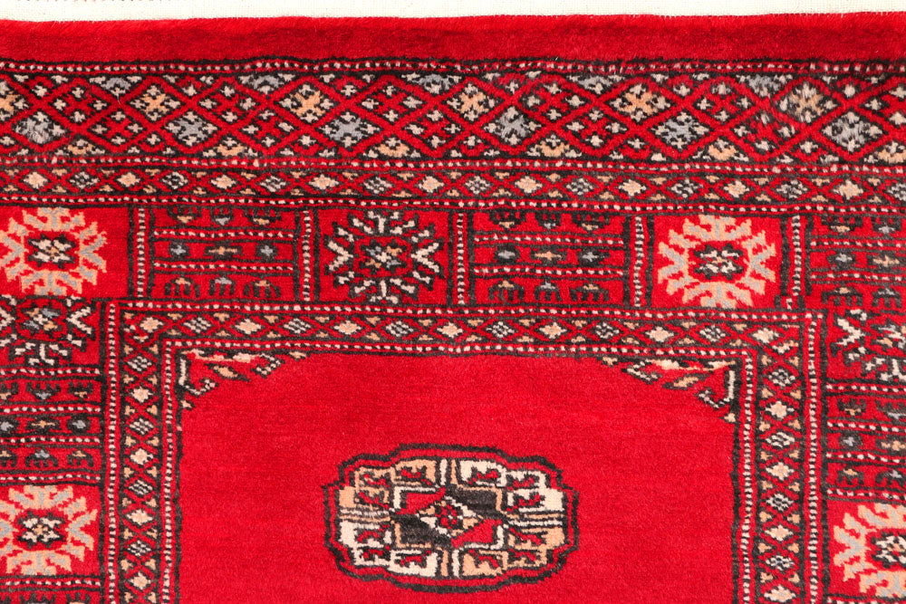 Dark Red Bokhara 2' 8 x 10' 8 - No. 45654 - ALRUG Rug Store