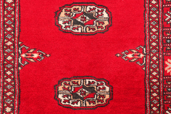 Dark Red Bokhara 2' 8 x 10' 8 - No. 45654 - ALRUG Rug Store