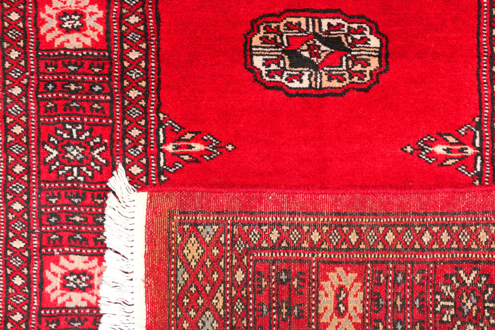 Dark Red Bokhara 2' 8 x 10' 8 - No. 45654 - ALRUG Rug Store