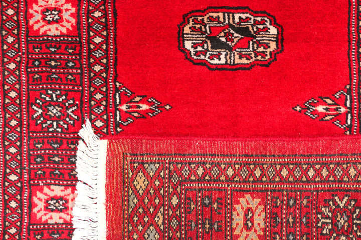 Dark Red Bokhara 2' 8 x 10' 8 - No. 45654 - ALRUG Rug Store