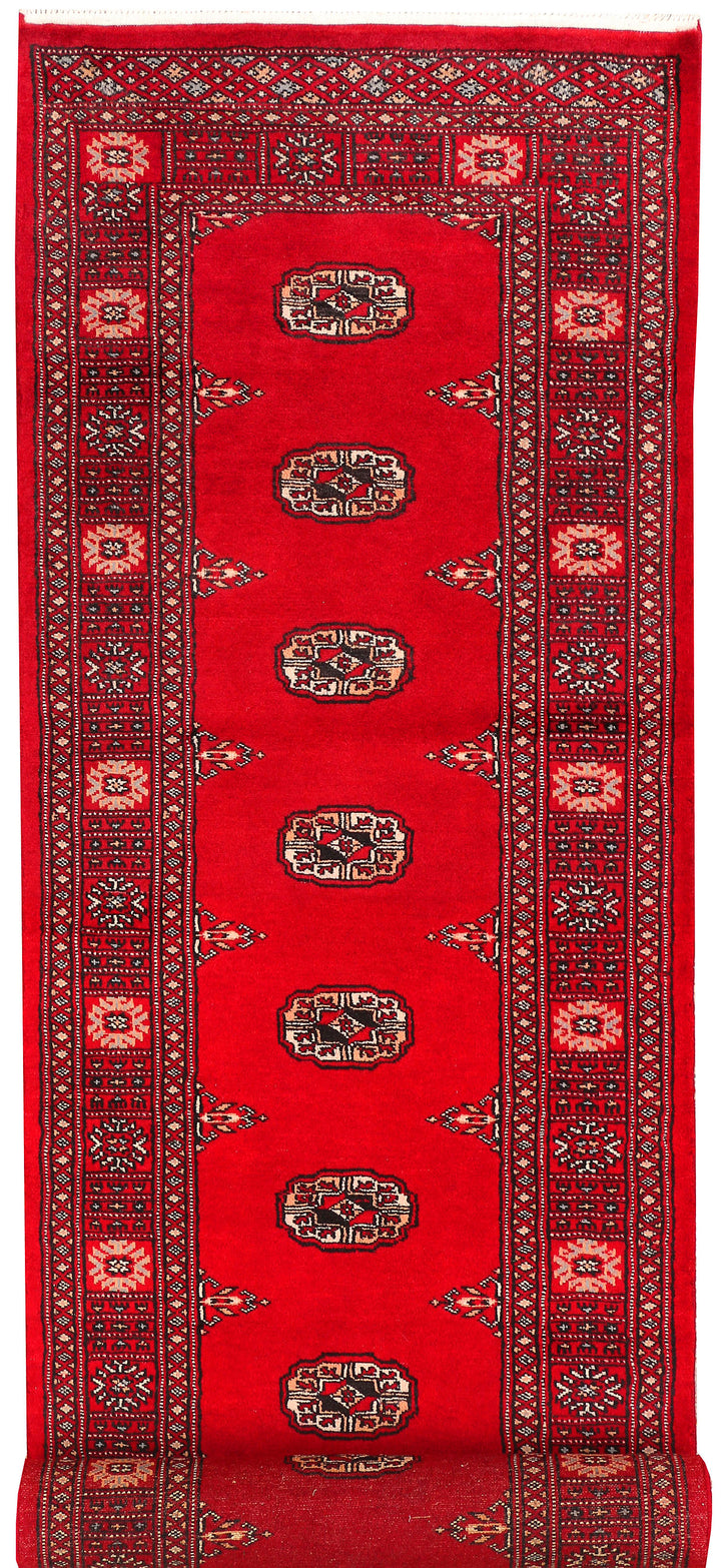 Dark Red Bokhara 2' 8 x 10' 8 - No. 45654 - ALRUG Rug Store