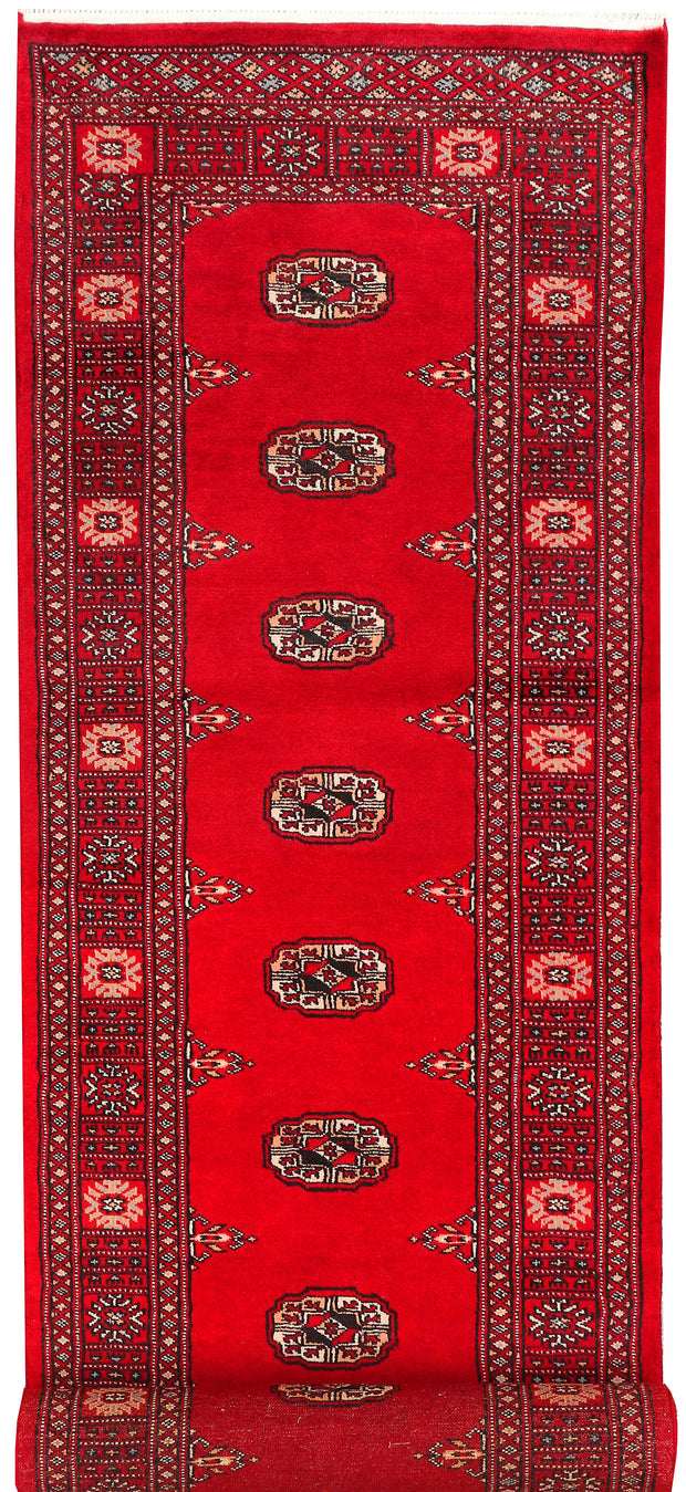 Dark Red Bokhara 2' 8 x 10' 8 - No. 45654 - ALRUG Rug Store