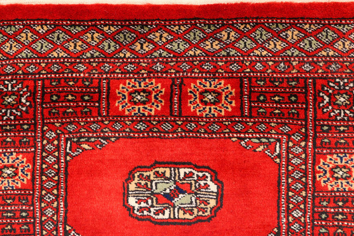 Red Bokhara 2'  8" x 12' " - No. QA32867