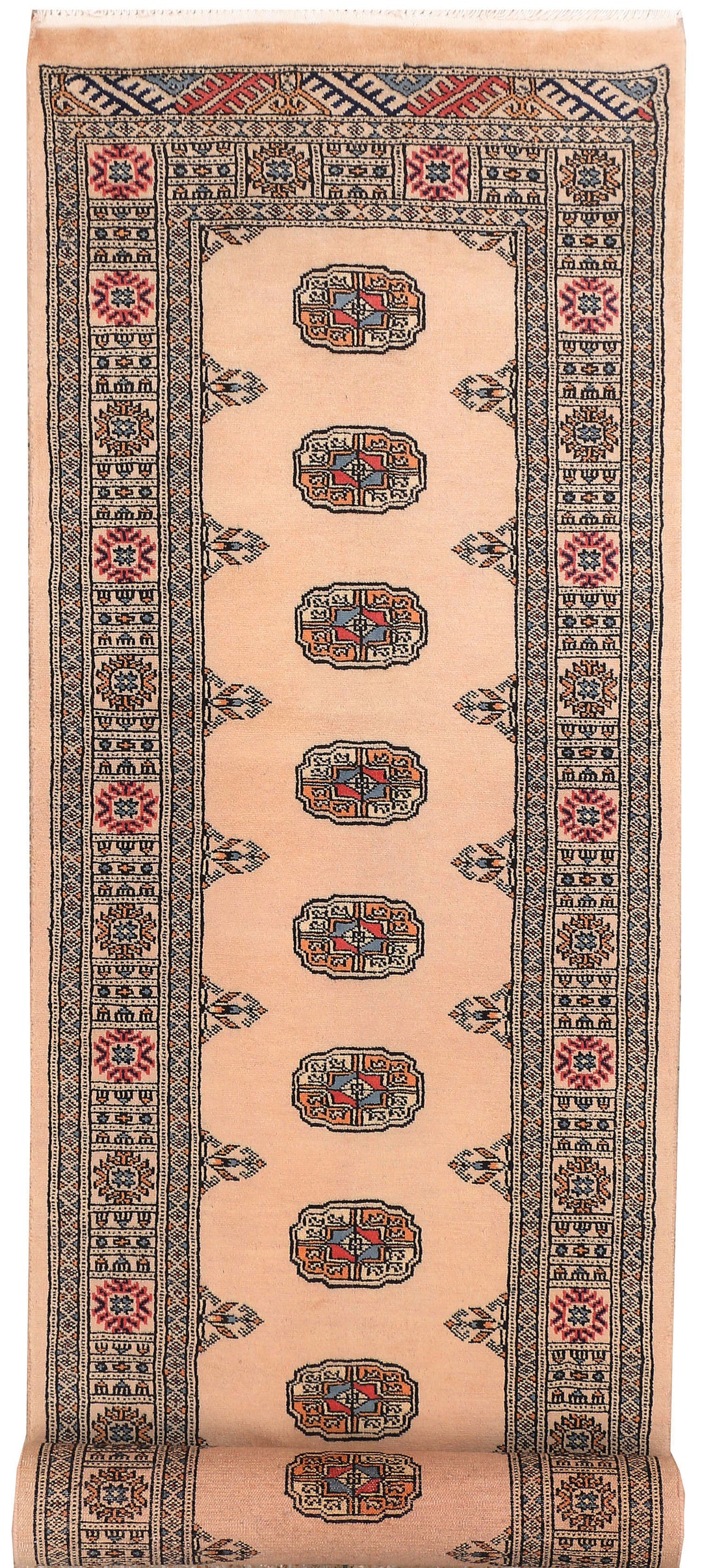 Wheat Bokhara 2' 7 x 11' 3 - No. 45656 - ALRUG Rug Store