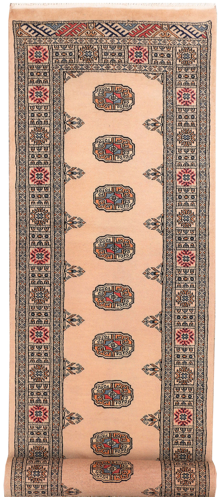 Wheat Bokhara 2' 7 x 11' 3 - No. 45656 - ALRUG Rug Store