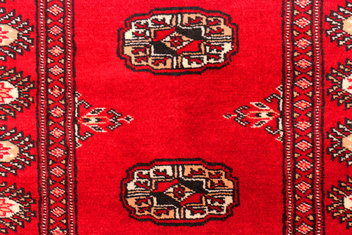 Dark Red Bokhara 2' 7 x 10' 8 - No. 45658 - ALRUG Rug Store