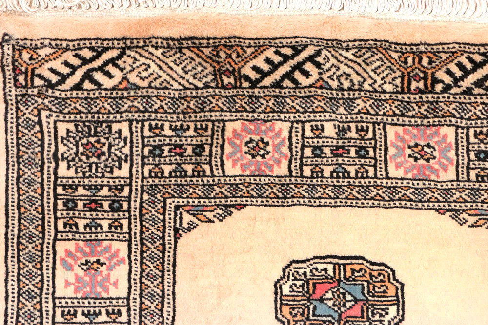 Antique White Bokhara 2' 7 x 11' 1 - No. 45660 - ALRUG Rug Store