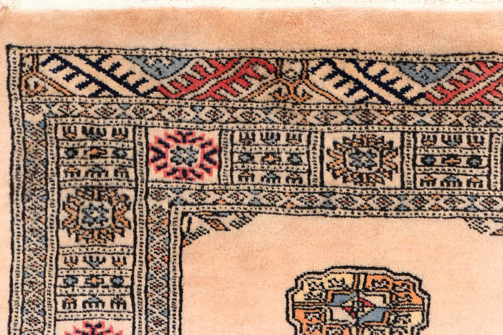 Bisque Bokhara 2' 7 x 10' 11 - No. 45664 - ALRUG Rug Store