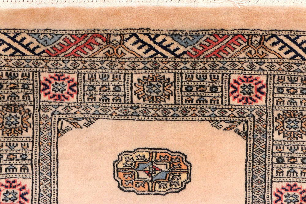 Bisque Bokhara 2' 7 x 10' 11 - No. 45664 - ALRUG Rug Store