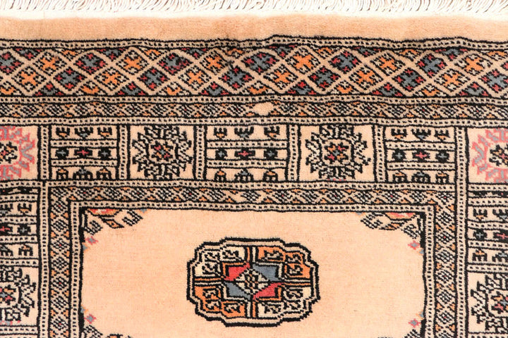 Antique White Bokhara 2' 7 x 10' 8 - No. 45669 - ALRUG Rug Store