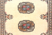 Antique White Bokhara 2' 7 x 10' 8 - No. 45669 - ALRUG Rug Store
