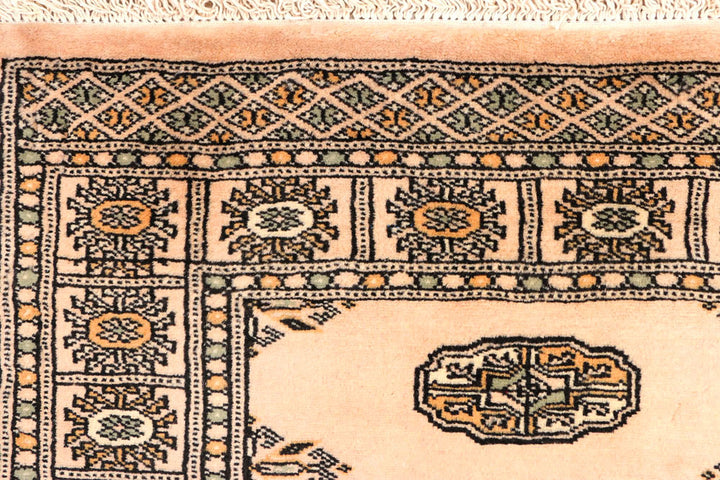 Antique White Bokhara 2' 8 x 11' 7 - No. 45682 - ALRUG Rug Store