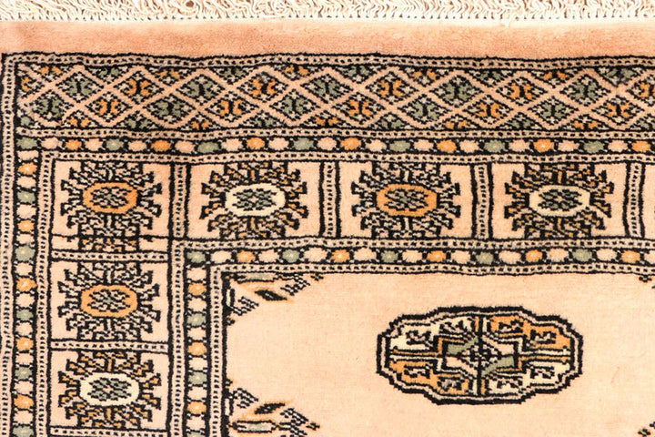 Antique White Bokhara 2'  8" x 11'  7" - No. QA61580