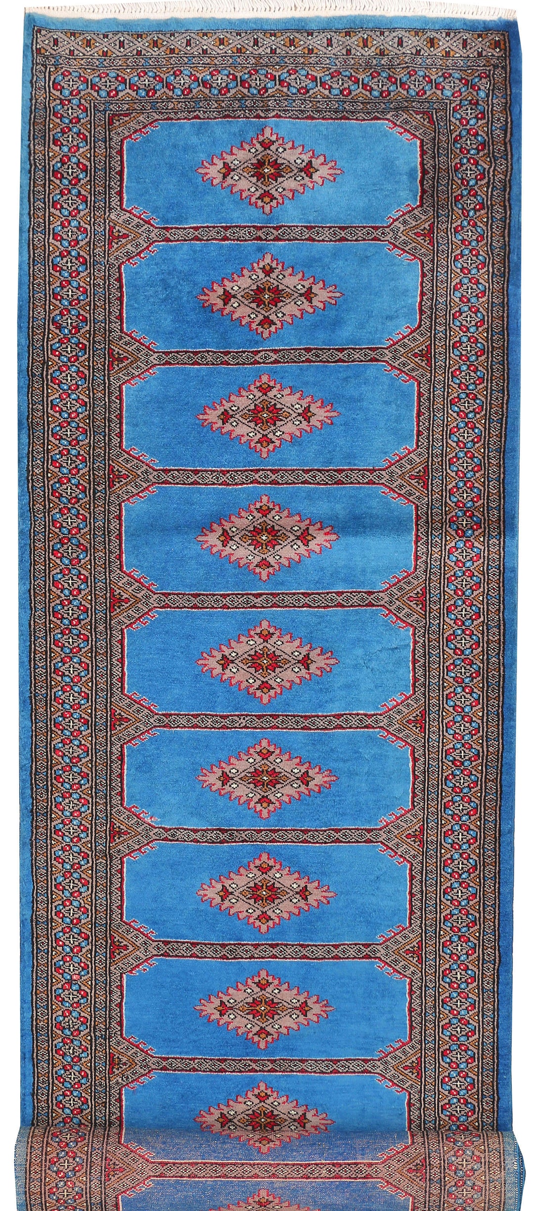 Dodger Blue Jaldar 2' 8 x 10' 9 - No. 45684 - ALRUG Rug Store