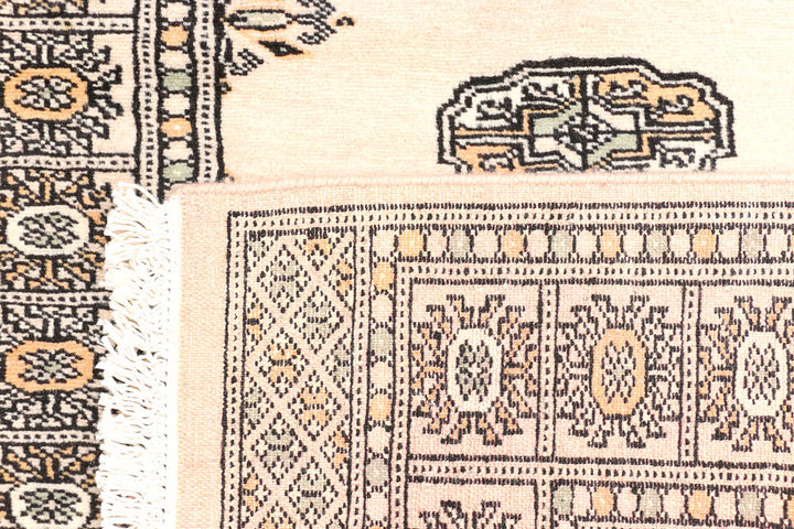 Antique White Bokhara 2' 8 x 12' 3 - No. 45686 - ALRUG Rug Store