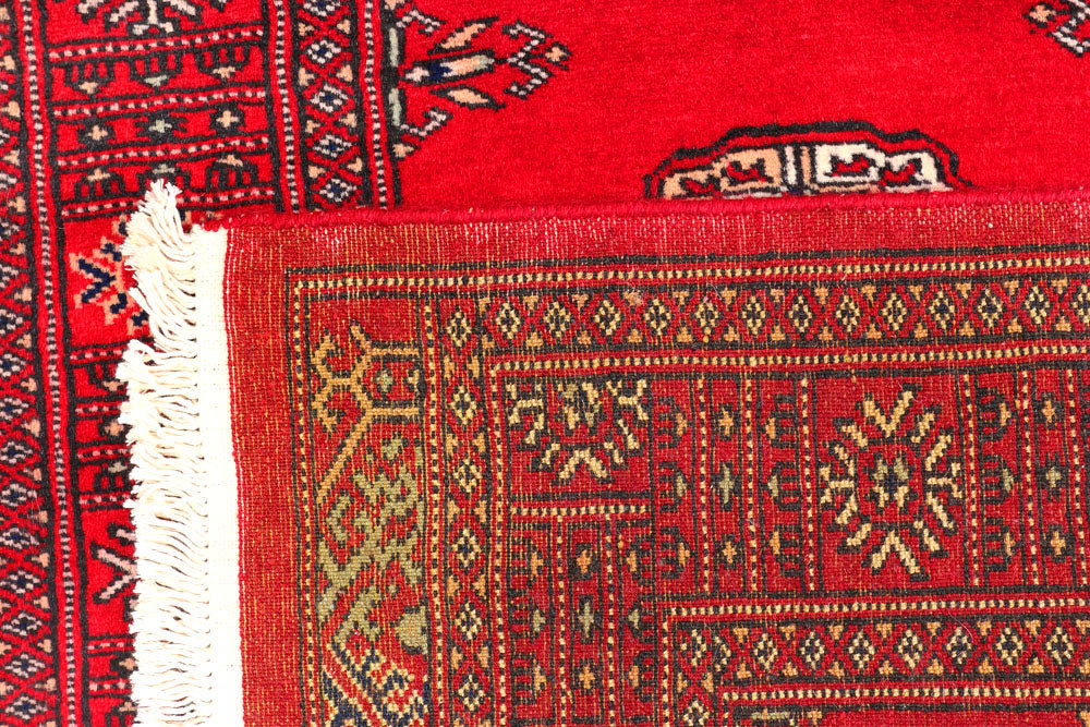 Red Bokhara 2' 6 x 10' 11 - No. 45691 - ALRUG Rug Store