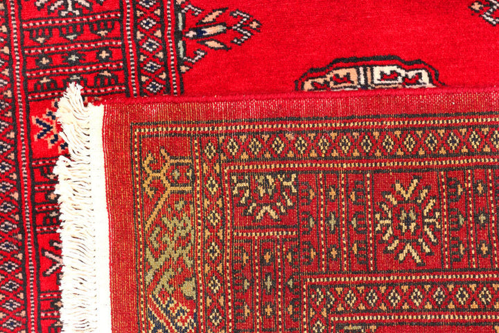 Red Bokhara 2' 6 x 10' 11 - No. 45691 - ALRUG Rug Store