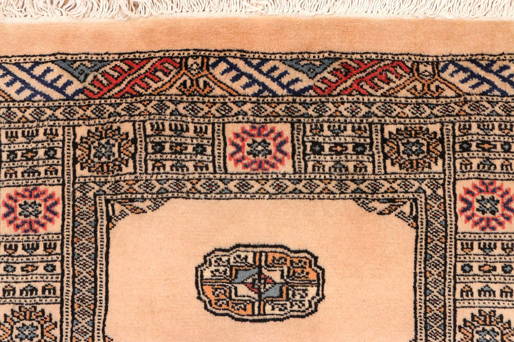 Antique White Bokhara 2' 7 x 10' 9 - No. 45692 - ALRUG Rug Store