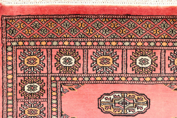 Light Coral Bokhara 2' 8 x 11' 10 - No. 45695 - ALRUG Rug Store