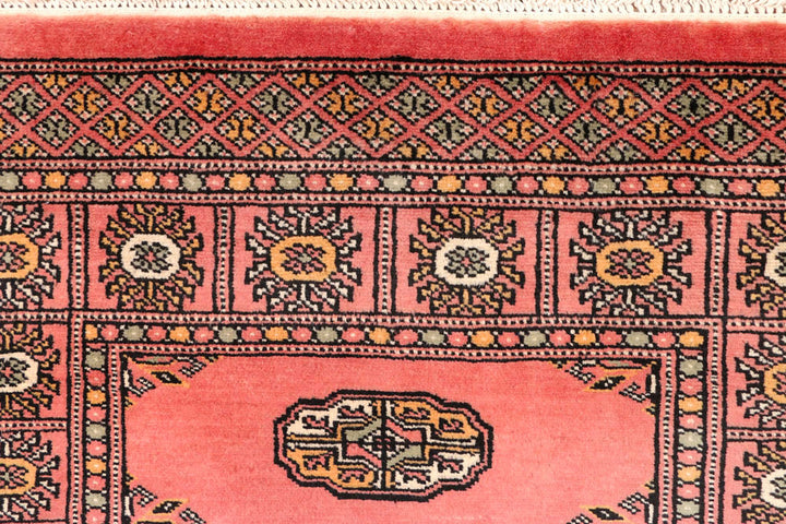 Light Coral Bokhara 2' 8 x 11' 10 - No. 45695 - ALRUG Rug Store