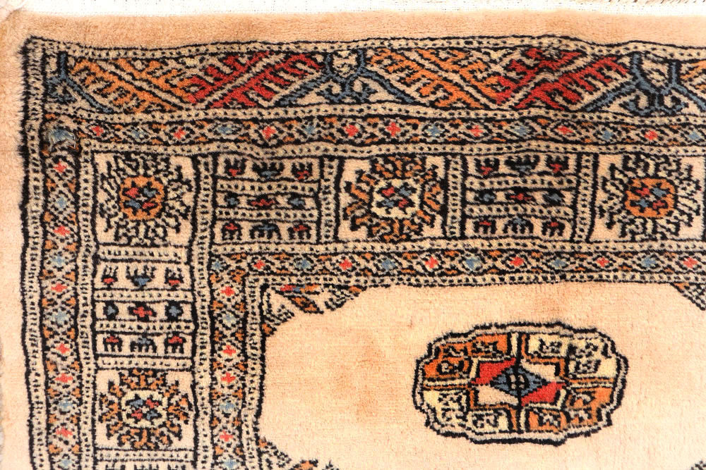 Wheat Bokhara 2' 6 x 11' 2 - No. 45706 - ALRUG Rug Store