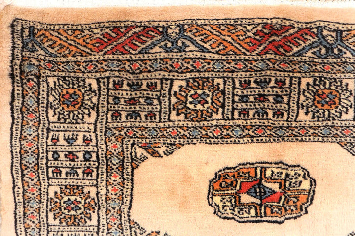 Wheat Bokhara 2' 6 x 11' 2 - No. 45706 - ALRUG Rug Store