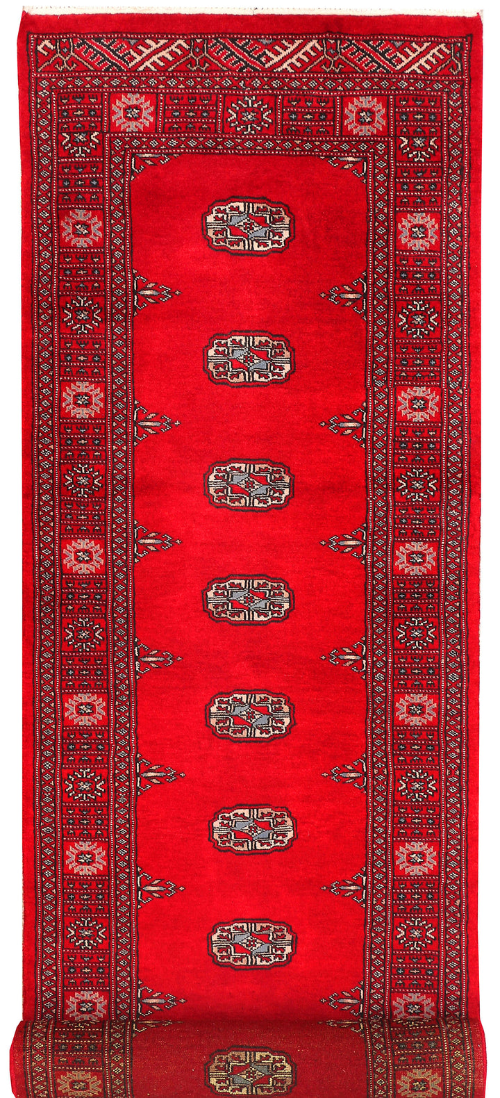 Dark Red Bokhara 2' 7 x 10' 9 - No. 45708 - ALRUG Rug Store