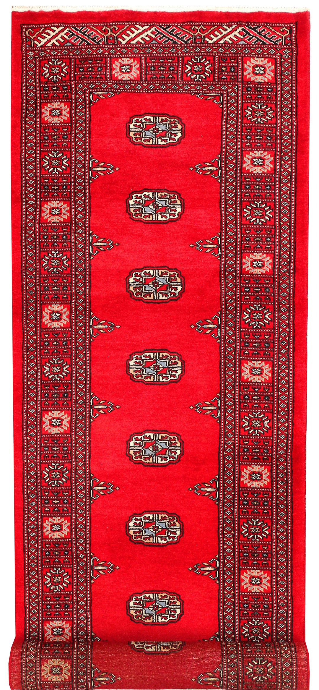 Red Bokhara 2' 8 x 10' 8 - No. 45711 - ALRUG Rug Store