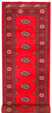 Red Bokhara 2' 8 x 10' 8 - No. 45711 - ALRUG Rug Store