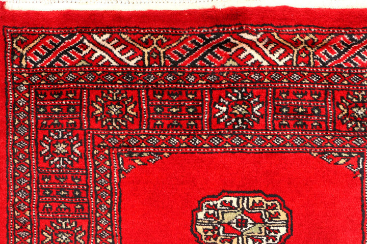 Red Bokhara 2' 8 x 11' 9 - No. 45717 - ALRUG Rug Store