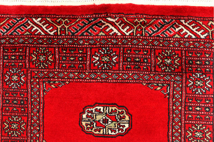 Red Bokhara 2' 8 x 11' 9 - No. 45717 - ALRUG Rug Store