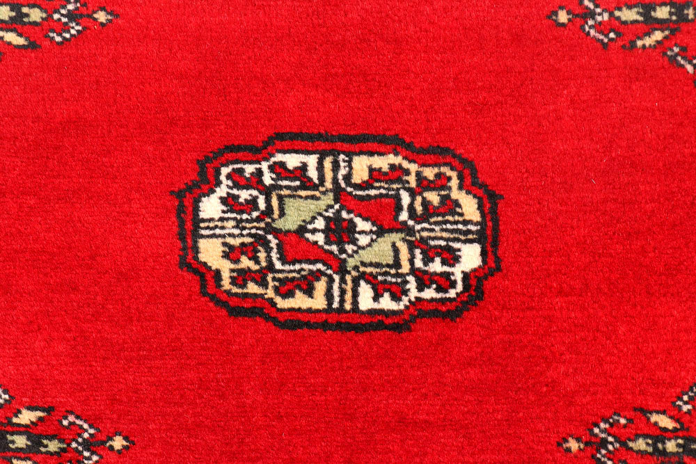 Red Bokhara 2' 8 x 11' 9 - No. 45717 - ALRUG Rug Store