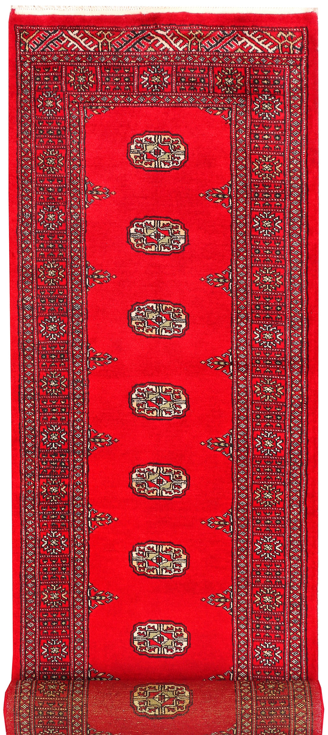 Red Bokhara 2' 8 x 11' 9 - No. 45717 - ALRUG Rug Store