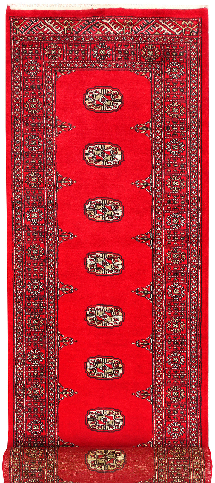 Red Bokhara 2' 8 x 11' 9 - No. 45717 - ALRUG Rug Store