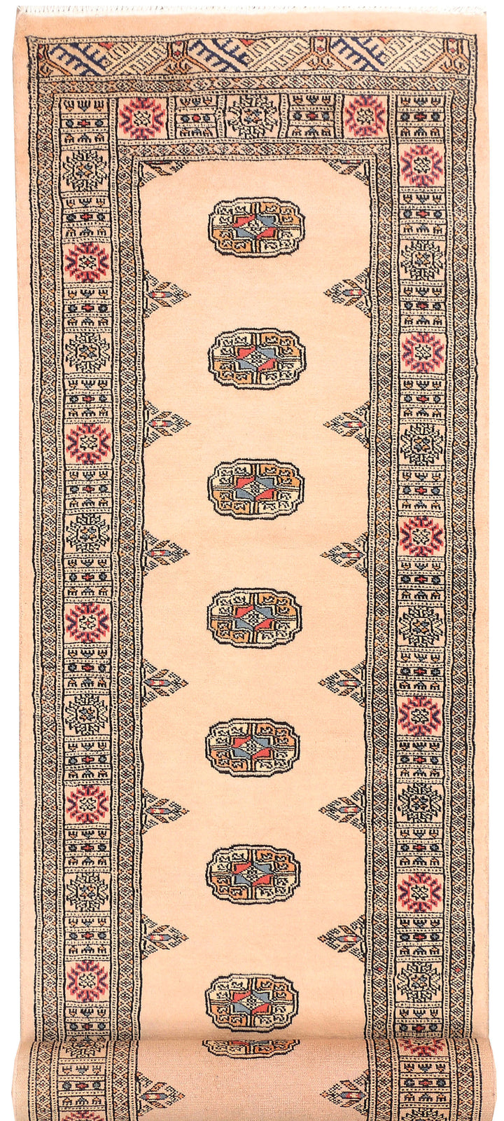 Bisque Bokhara 2'  7" x 11' " - No. QA24432