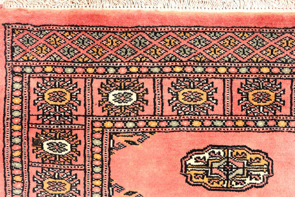 Light Coral Bokhara 2' 7 x 11' 5 - No. 45725 - ALRUG Rug Store