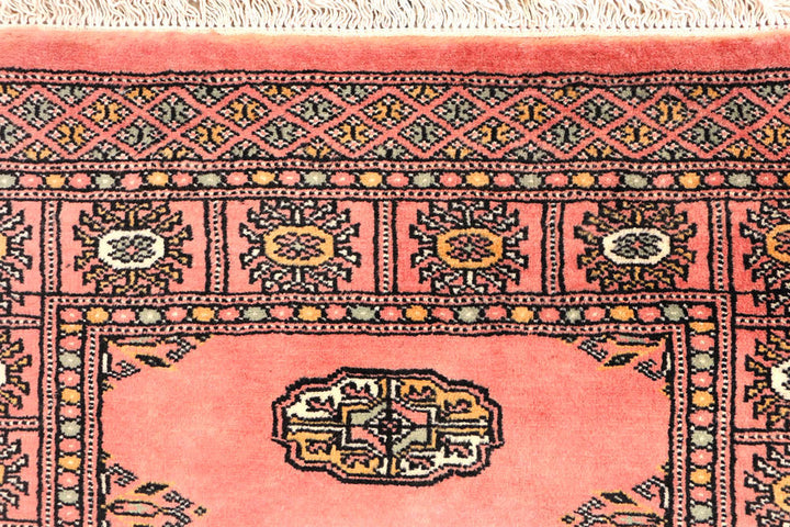 Light Coral Bokhara 2' 7 x 11' 5 - No. 45725 - ALRUG Rug Store