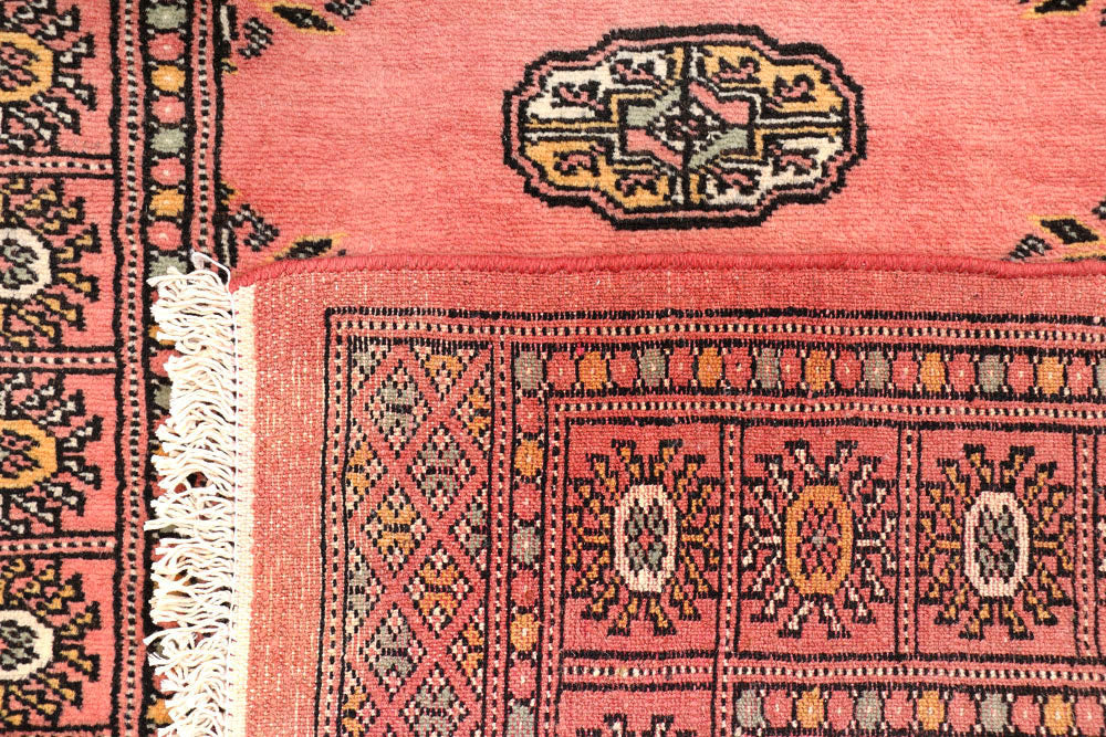 Light Coral Bokhara 2' 7 x 11' 5 - No. 45725 - ALRUG Rug Store