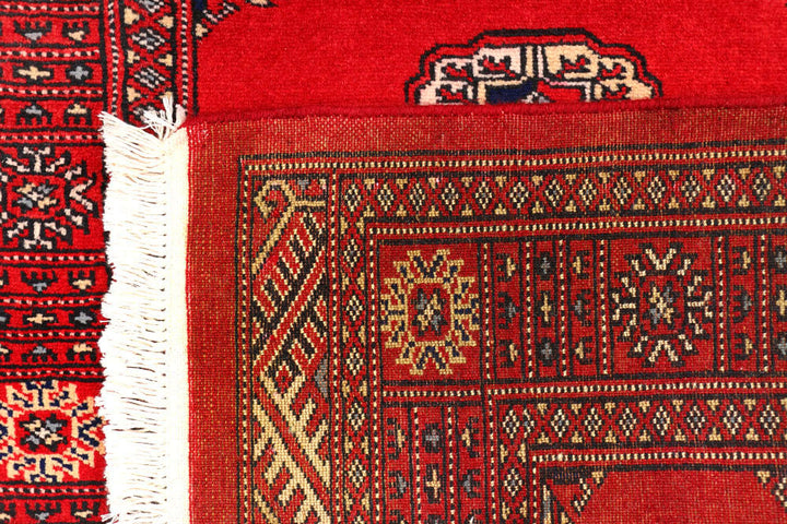 Red Bokhara 2' 7 x 10' 8 - No. 45727 - ALRUG Rug Store